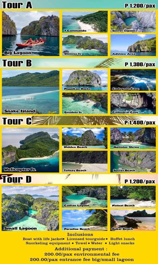 Backpackers Inn Gardenview Inn El Nido Buitenkant foto